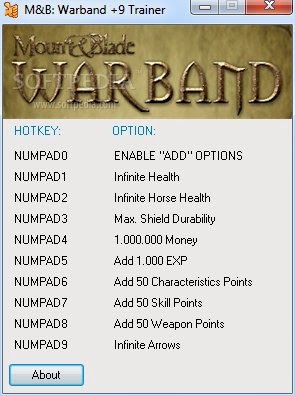 free mount and blade warband serial key 2015